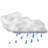 Status weather showers scattered Icon